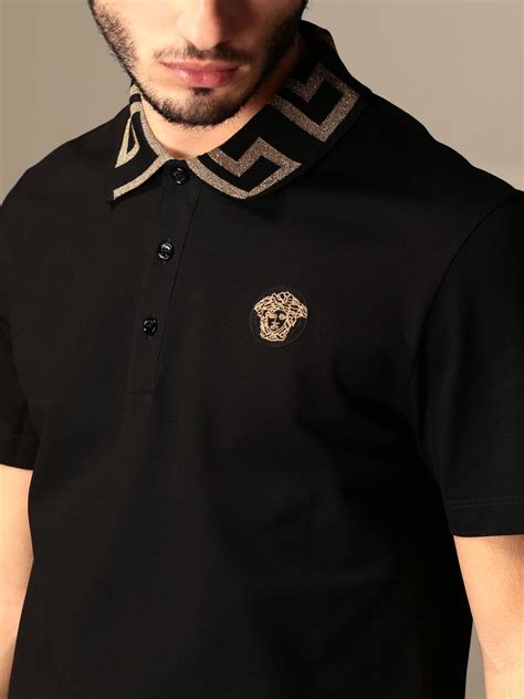 versace polo size|versace men's polo shirt sale.